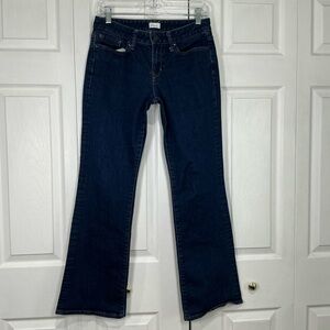 🍓 Gap Long and Lean Bootcut Blue Denim Jeans - 4 / 27R